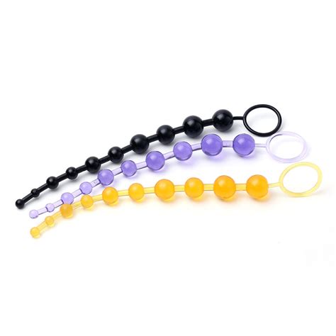 anal beads butt plug chain ball adult play sex toy bdsm