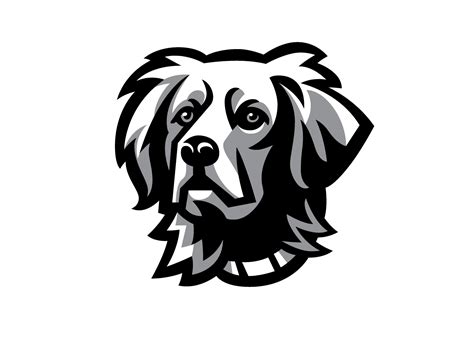 dog logo   patrick halpin  dribbble