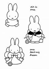 Coloring Pages Miffy Nijntje Cute Bunny Dibujos Coloringpages1001 Colouring Google Knitting Bordado Choose Board Guardado Mano Sellos Desde sketch template