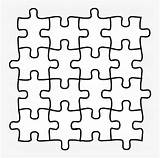 Puzzle Autism Outline Clipart Purposes sketch template