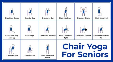 printable senior chair exercises yoga  seniors