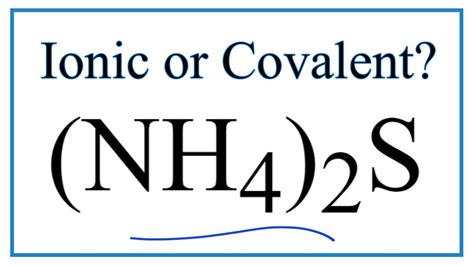 nhs ionic  covalentmolecular youtube