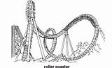 Coaster Coasters Achterbahn Ausmalen Hol Malvorlage Rollercoaster Colorear Tattoo Parques Zeichnungen Rusas Montañas Zeichnen Geschenk Basteln Montaña Páginas Achterbahnen Clipartix sketch template