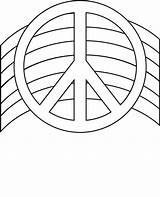 Coloring Pages Peace Sign Print Printable Book Girls Kids Color Sheets Bible Drawing Sheet Rainbow Signs Own Click Online Dia sketch template