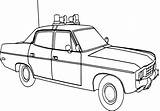 Coloring Pages Suv Police Car Colouring Getcolorings Printable Drawing sketch template