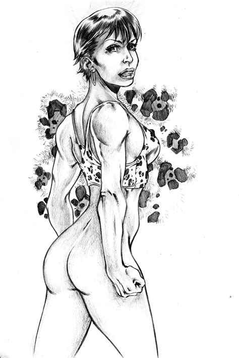 vixen erotic art sketch vixen sex images and nude pinups