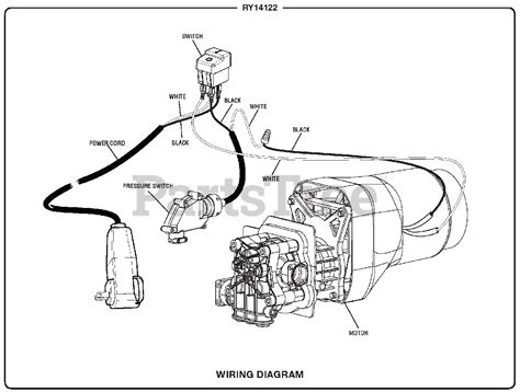 ryobi ry   ryobi pressure washer rev    wiring diagram parts lookup