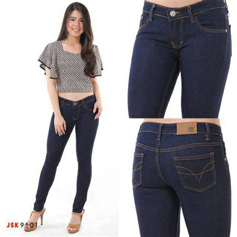 Celana Panjang Skinny Jeans Wanita Pensil Stretch Cewek Jsk Jeans