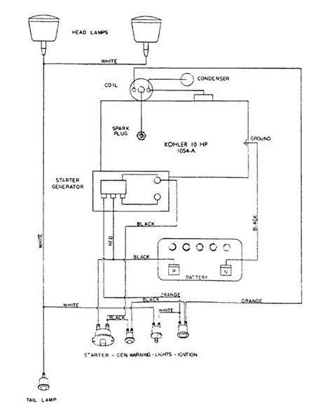 wiring diagram briggs  stratton engine wiring digital  schematic