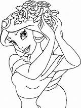 Coloring Jasmine Pages Coloring4free Girls Doing Disney Hair Her Printable Related Posts sketch template