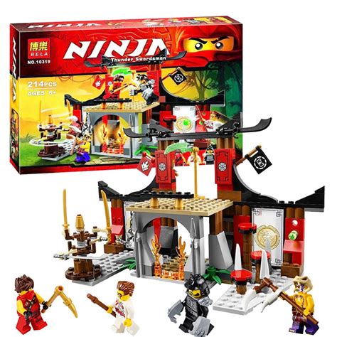 ninjago  duel ninjutsu driving range model building kits compatible  legoe ninjagoes
