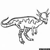 Coloring Dinosaur Stygimoloch Pages Dino Dan Online Color Para Jurassic Pintar Dinosaurio Kids Clip sketch template