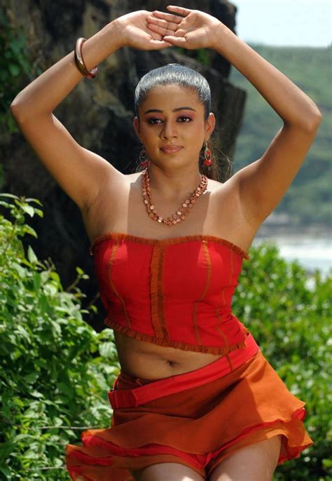 Priyamani Hot Armpit And Navel Show In Hot And Sexy Red Dress Tamil