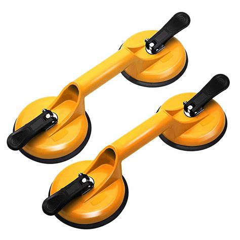 Buy Kaisiking 2pcs Aluminum Glass Suction Cup Glass Puller Tile Suction