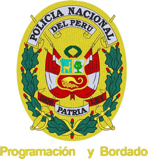 Escudo PolicÍa Nacional Del Peru