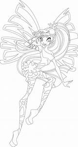 Sirenix Bloom Coloring Pages Winx Enchantix Club Daphne Icantunloveyou Deviantart Popular Template sketch template