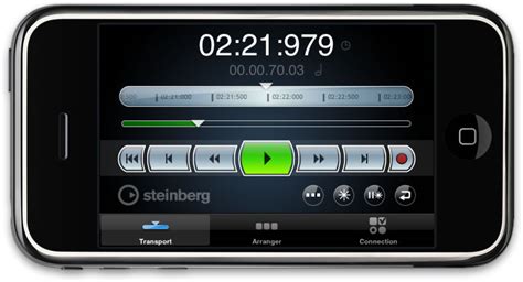 steinberg announces cubase rc iphone  ipod touch controller application  cubase