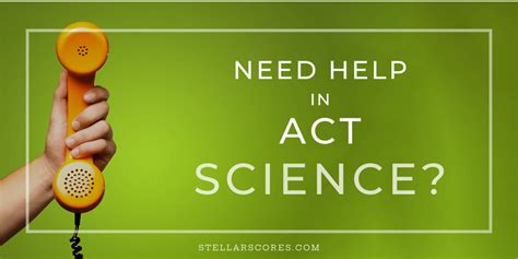 tips  master  act science section stellar scores
