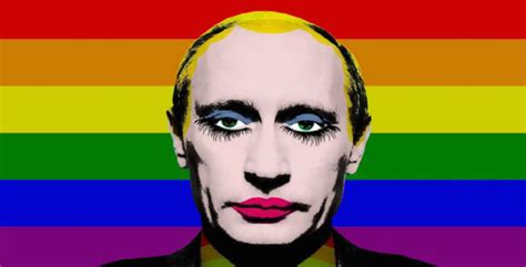 Putin ‘gay Clown’ Image Now Illegal In Russia Michael Stone