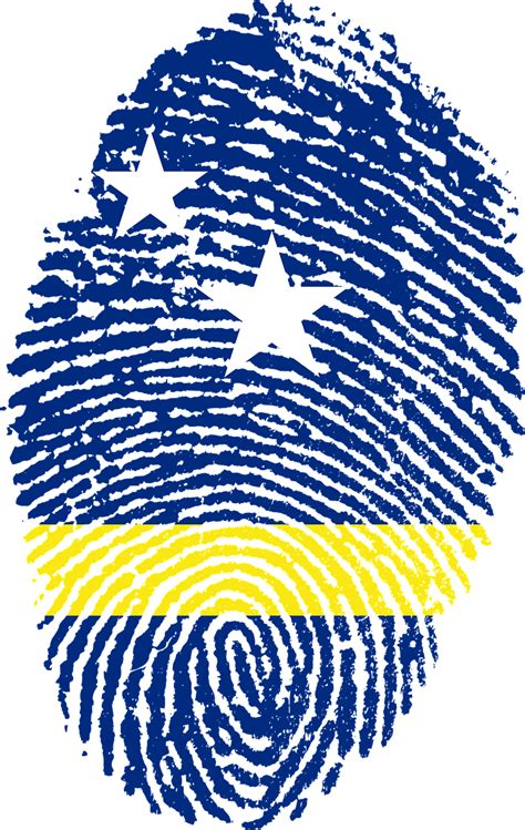 curacao flag fingerprint royalty  stock illustration image pixabay