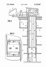 Patents Shaft Elevator Drawing sketch template