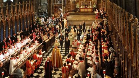 queen marks coronation anniversary  westminster abbey bbc news