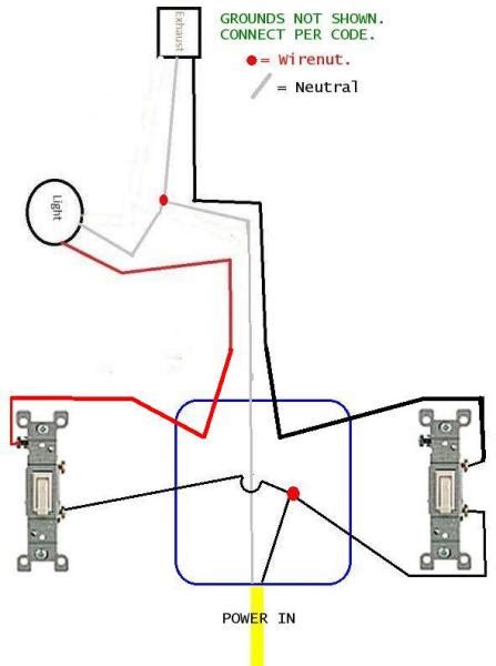 schematic diagram exhaust fan