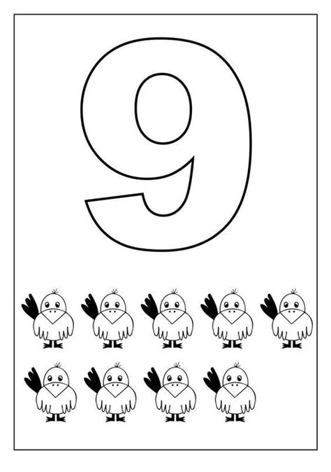 coloring numbers   worksheet kindergarten coloring pages