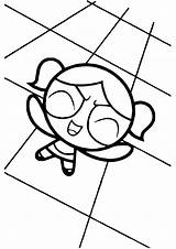 Powerpuff Girls Coloring Pages Bubbles Getcolorings Printable Sheets sketch template