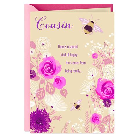 happy   family mothers day card  cousin greeting cards