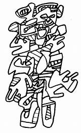 Dubuffet Coloriages Stress Personnage Adulte Kleurplaat Therapy Adultes Unterrichtsideen Adultos sketch template