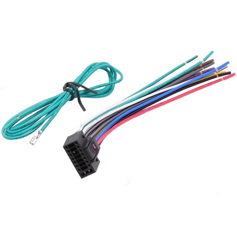 buy red wolf aftermarket kenwood stereo install wire harness  pin radio replacement power plug