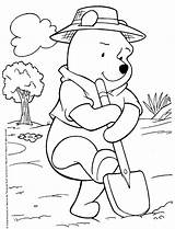 Pooh Winnie Bojanke Crtež Colora Gardening Printanje Bojanje Crtezi Stampa četiri Coloratutto Djecu Disegnare sketch template