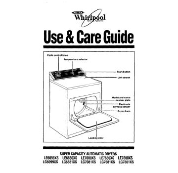 whirlpool lexs operating instructions manualzz