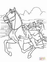 Stallion Cimarron Popular sketch template