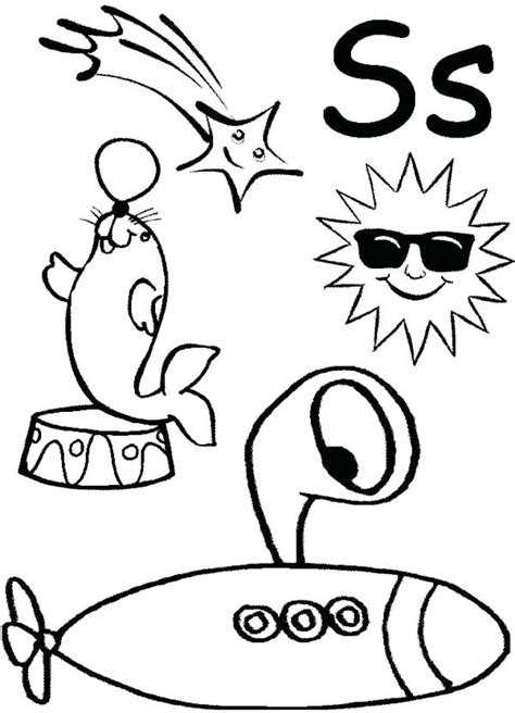 letter  coloring pages preschool  getdrawings