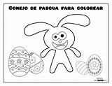 Pascua Conejo Clic Grande Paraimprimir sketch template