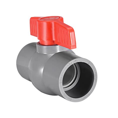 mm pvc ball valve  water supply pipe slip connection grey walmartcom walmartcom