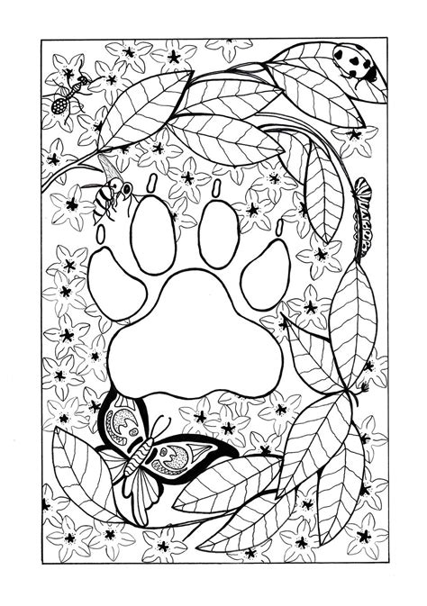 jungle adult coloring page favecraftscom
