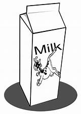 Milk Coloring Carton Printable Cow Pages Kids Colour Cartons sketch template