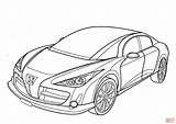 Coloring Pages Car Remote Control Rc Peugeot Getcolorings Printable Color sketch template