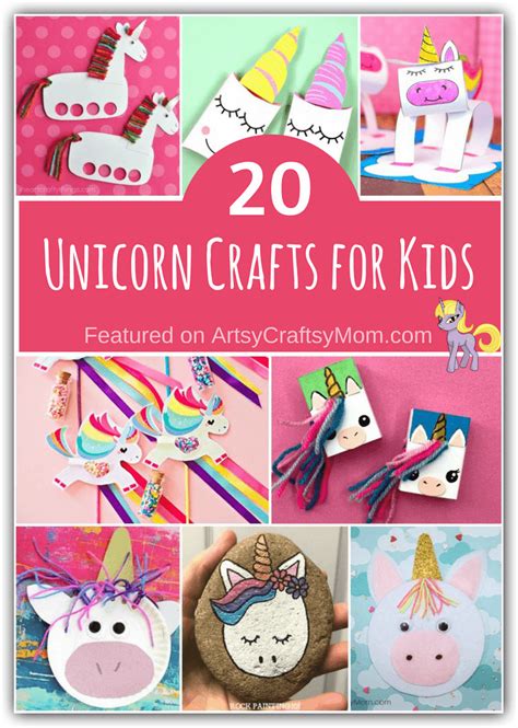 unique unicorn crafts  kids
