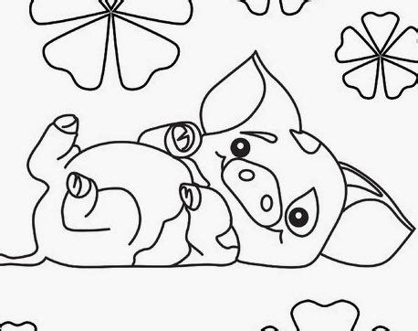 pua  moana coloring page  coloring pages