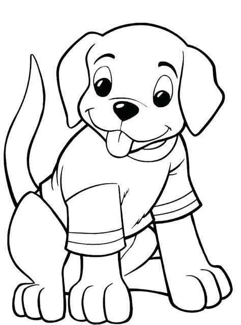 dog coloring pages printable  getdrawings