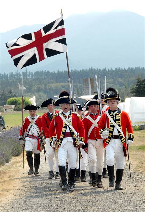 photo gallery colonial british  enactors  battle peninsula