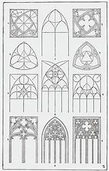 Fenster Gotik Gothische Rosette Ausmalen Gotisch Architekturzeichnung Masswerk sketch template