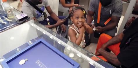 Your Daddy Is Rich Davido Tells His Second Daughter