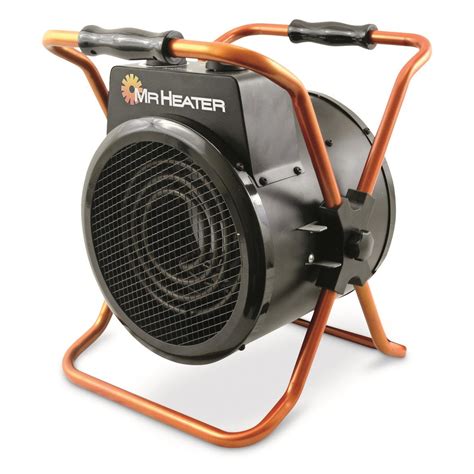 heater portable forced air electric heater  btu  garage heaters  sportsman