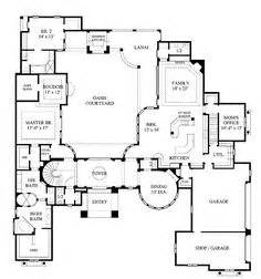 images    courtyard house  pinterest courtyards floor plans  house plans