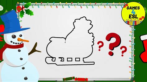 christmas guessing game christmas vocabulary game youtube